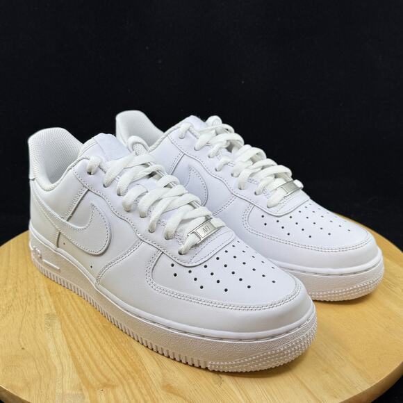 Nike Air Force 1 Low White \'07 Mens Sz 10.5 White Sports Sneaker CW2288-111 NEW main image 7